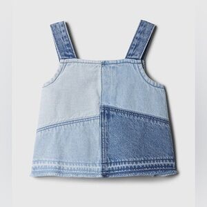 Baby GAP Denim Patchwork Top